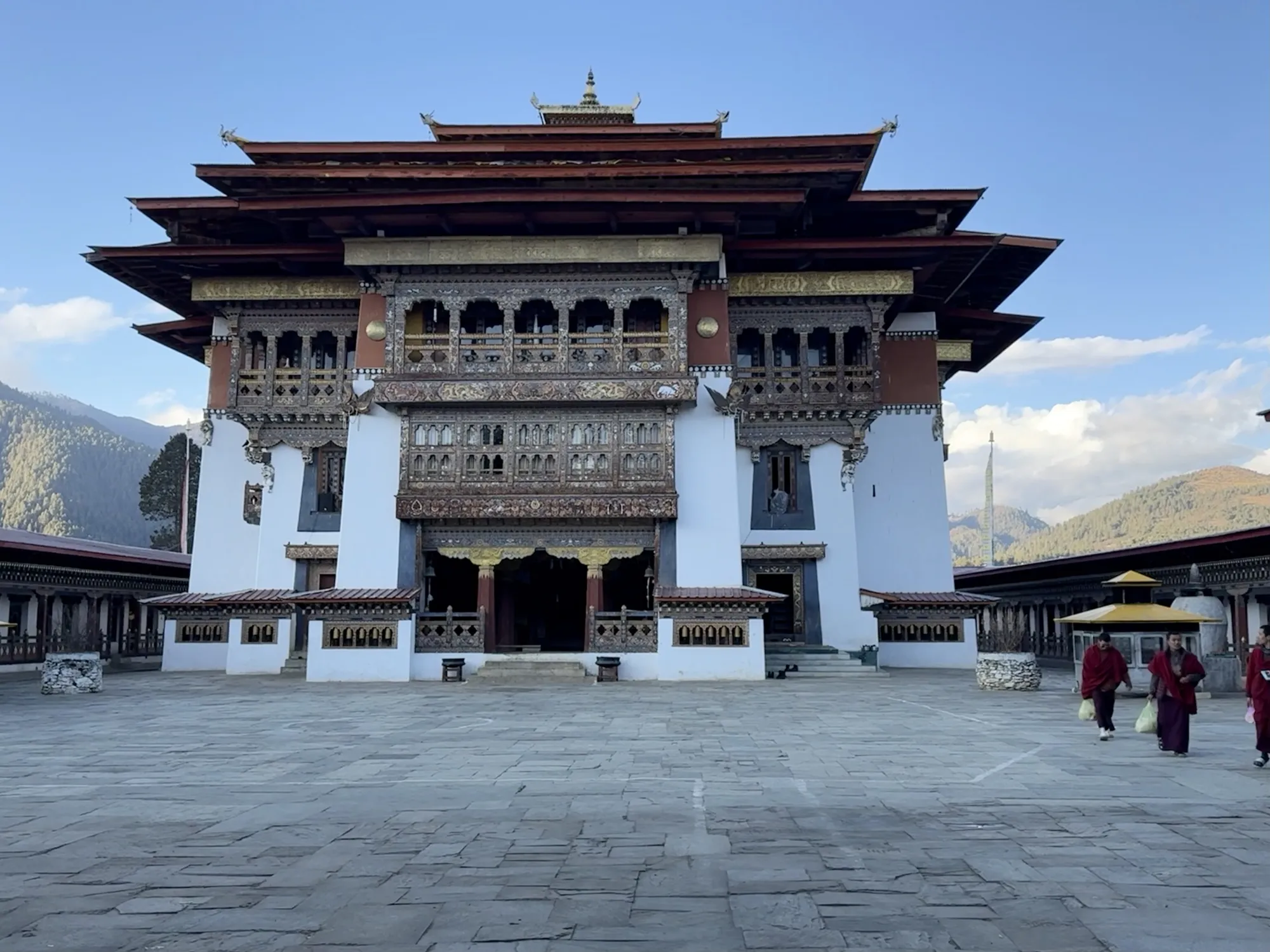 Gangtey Gompa in the Phobjikha Valley