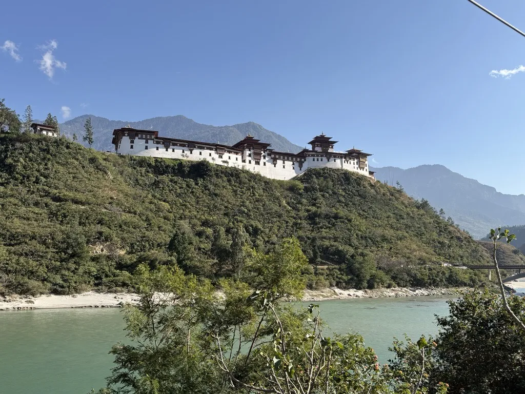 The Wangdue Phodrang valley